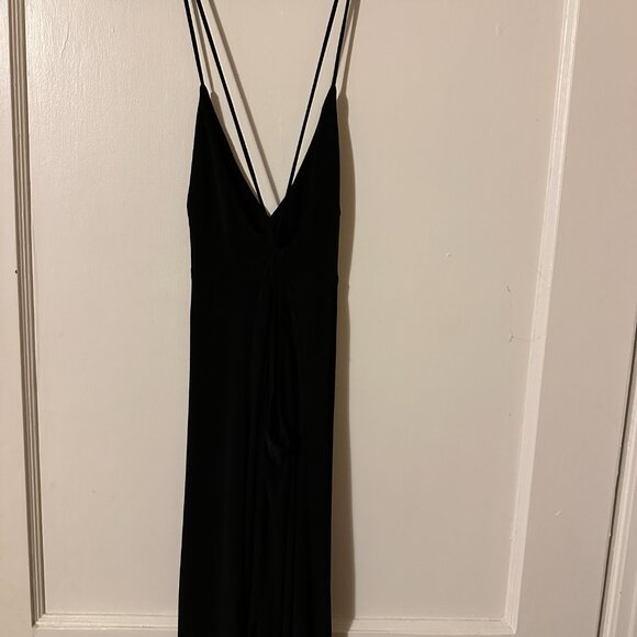 Norma Kamali - Low Back Slip Jumpsuit - Picture 3 of 5